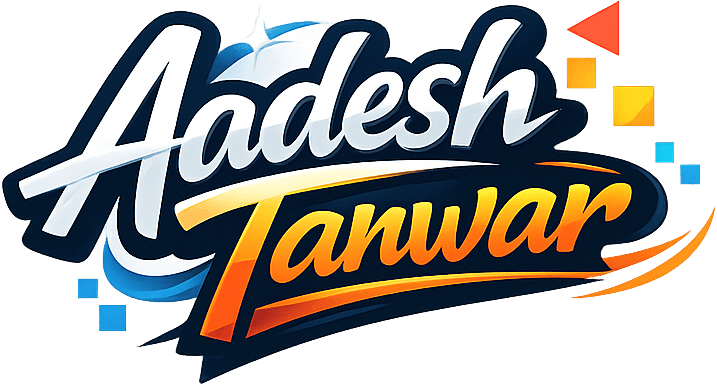 Aadesh Tanwar Logo